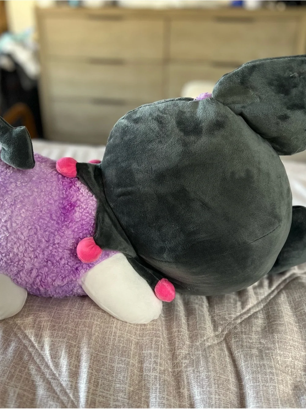 Sleeping Kuromi plush 18 inch